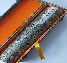 泌阳书画装裱案例